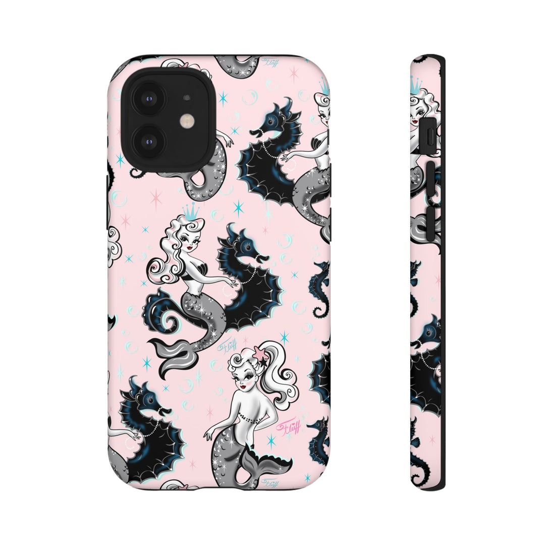 Pearla on Pink • Tough Phone Case