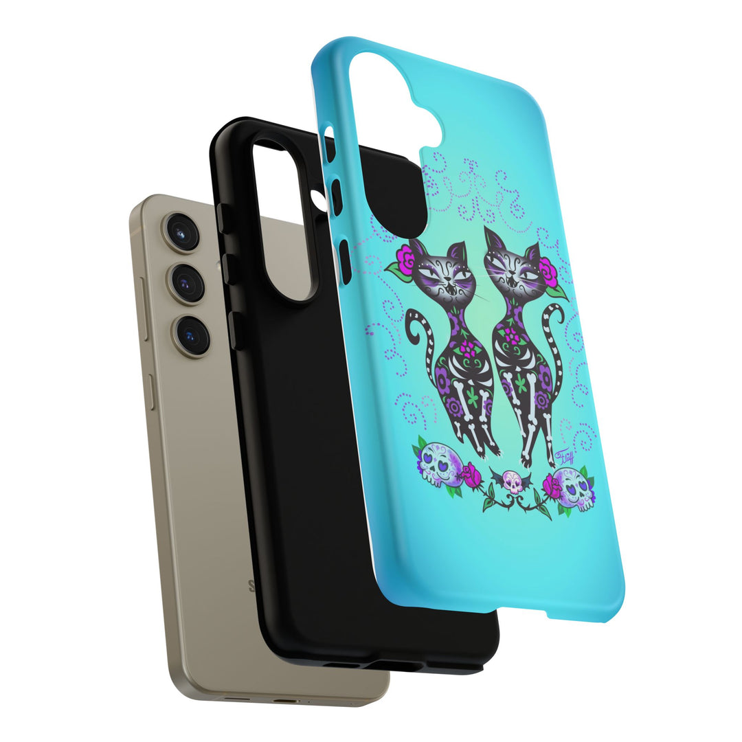 Sugar Skull Cats • Tough Phone Case