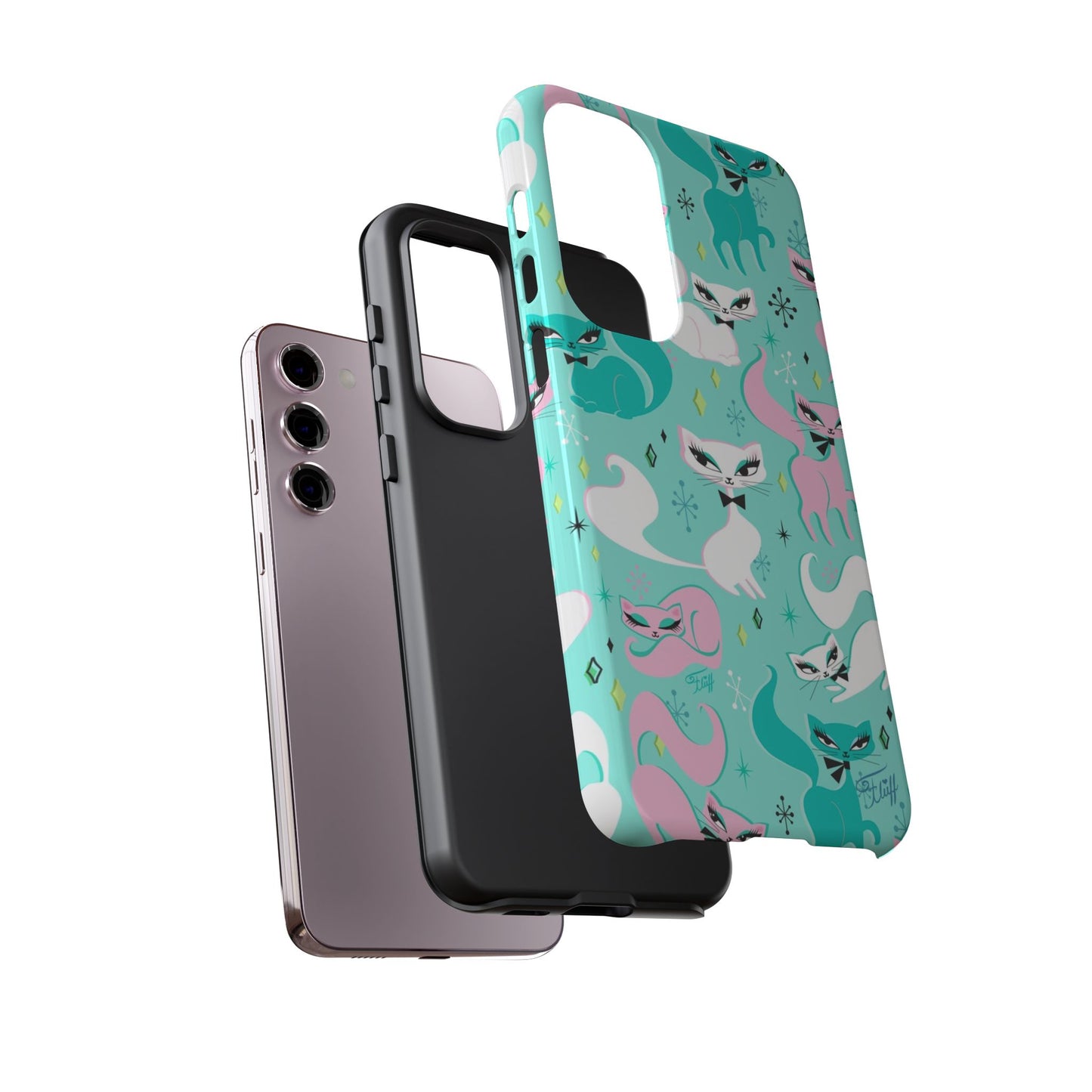 Swanky Kittens • Tough Phone Case