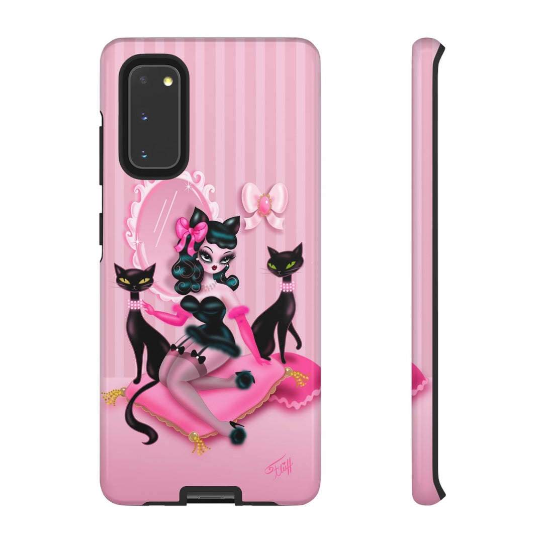 Kitten Boudoir Doll • Tough Phone Case