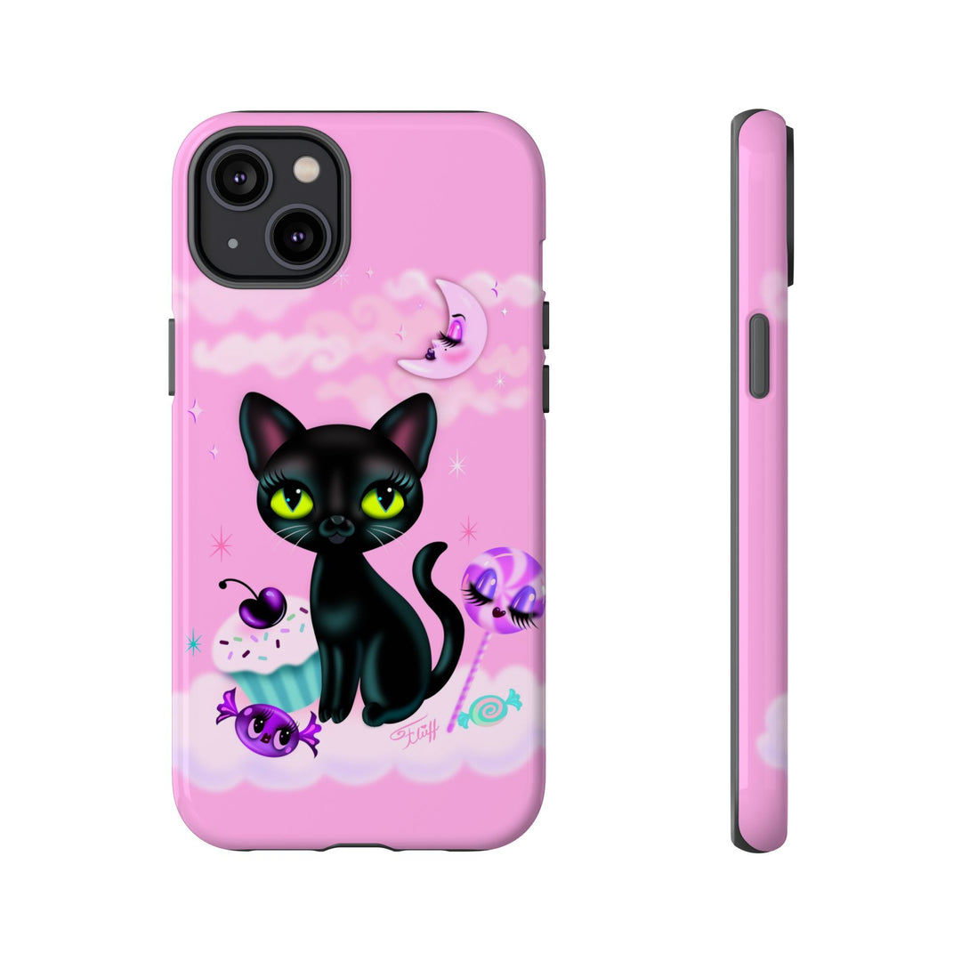 Vyolette in the Sky with Candies Pink • Tough Phone Case