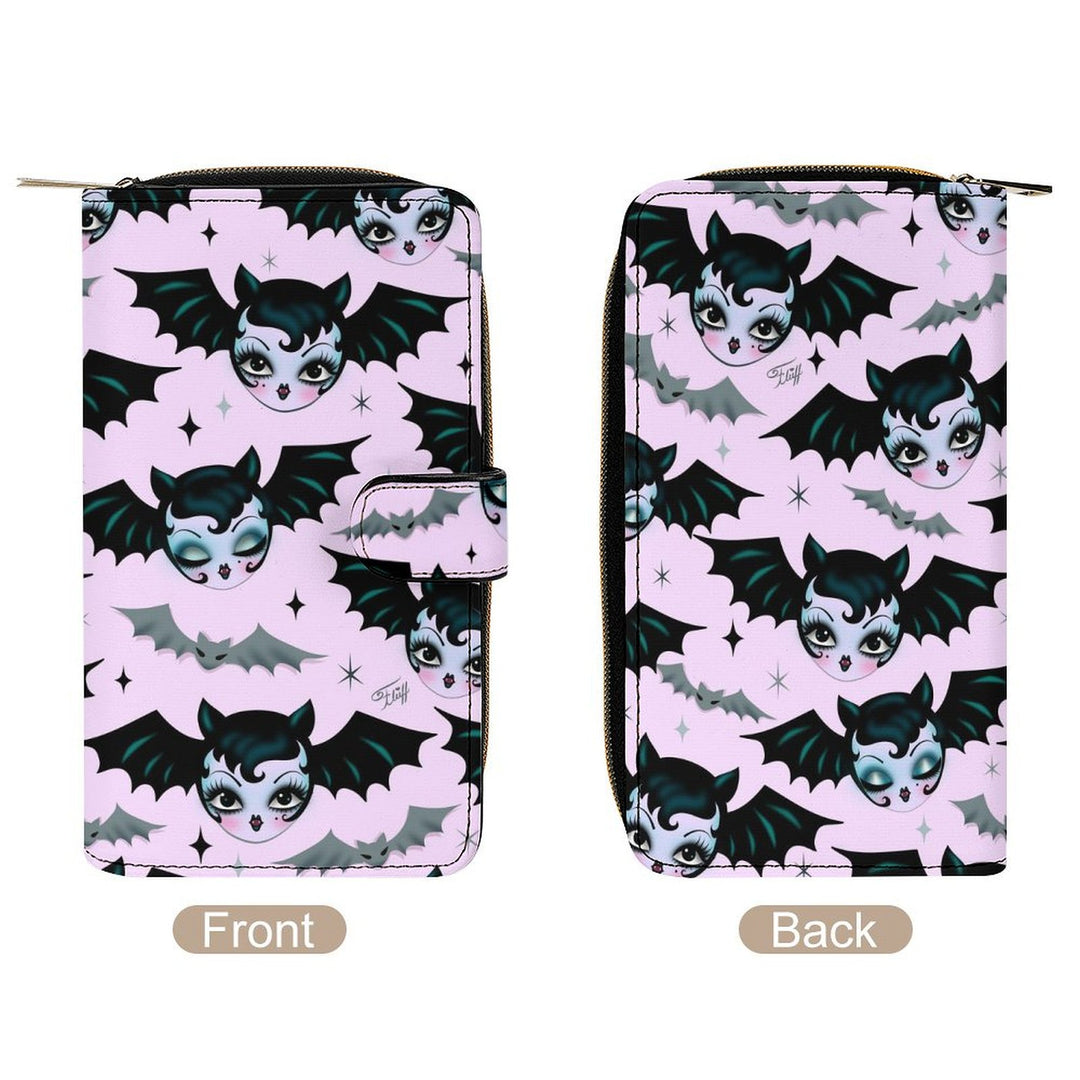 Vampire Bat Dolly Pink • Snap Wallet