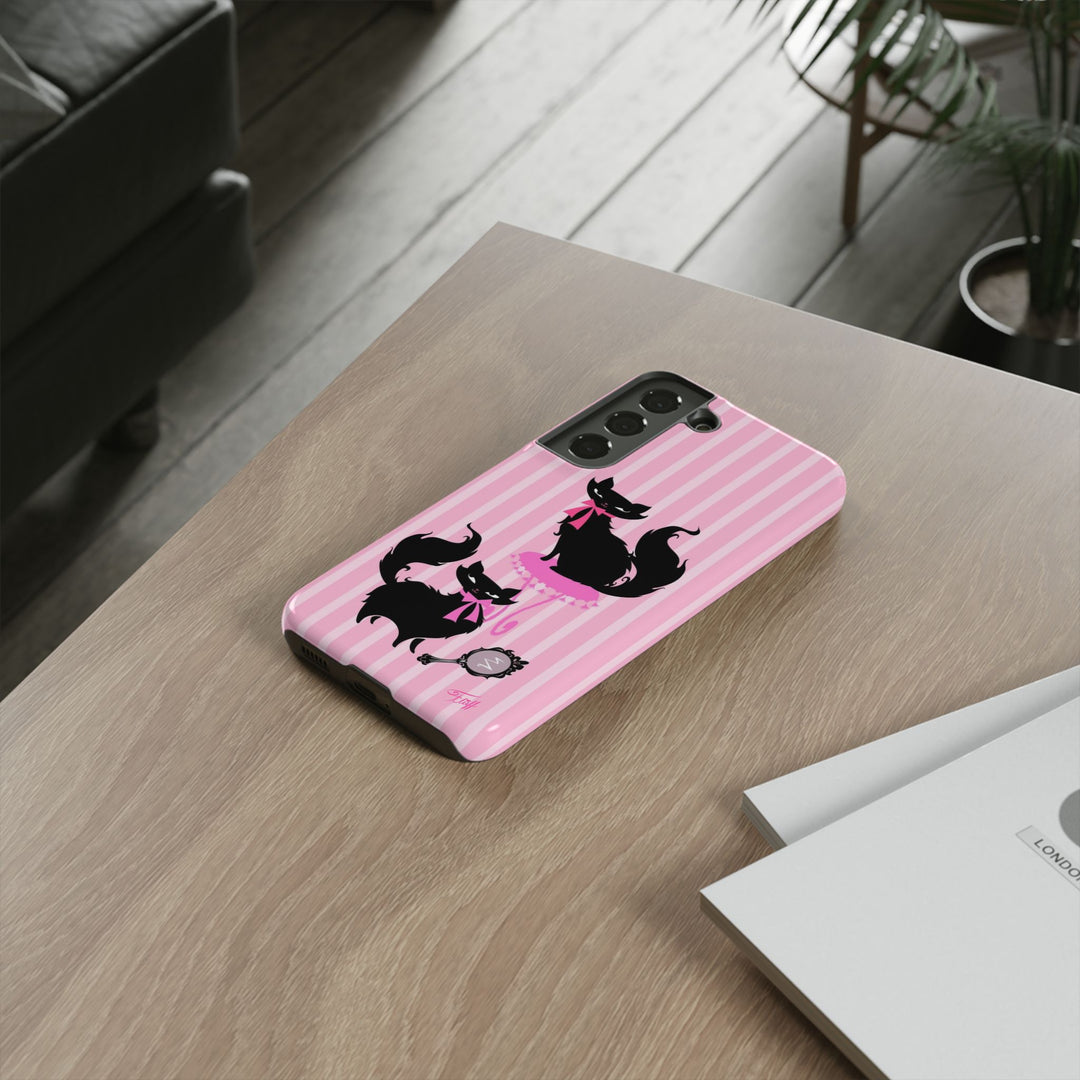 Naughty Kitties • Tough Phone Case