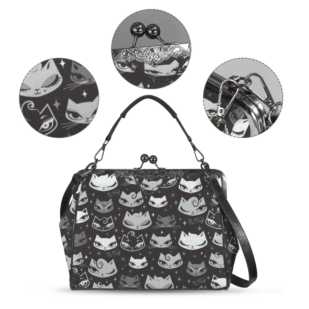 Billy Cats • Kiss Lock Purse