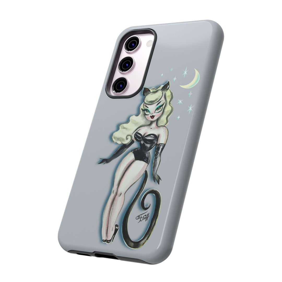 Blonde Cat Girl • Tough Phone Case