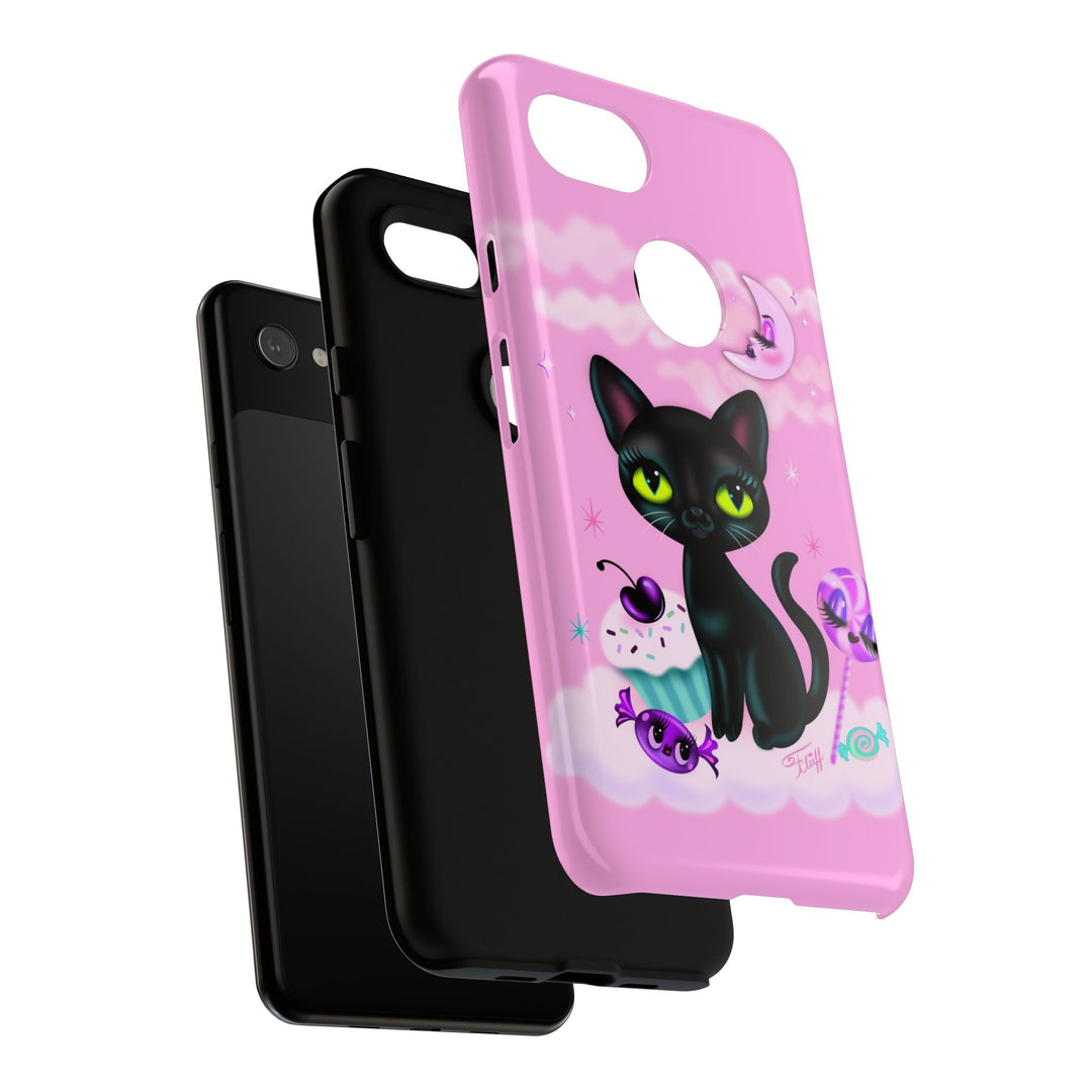 Vyolette in the Sky with Candies Pink • Tough Phone Case