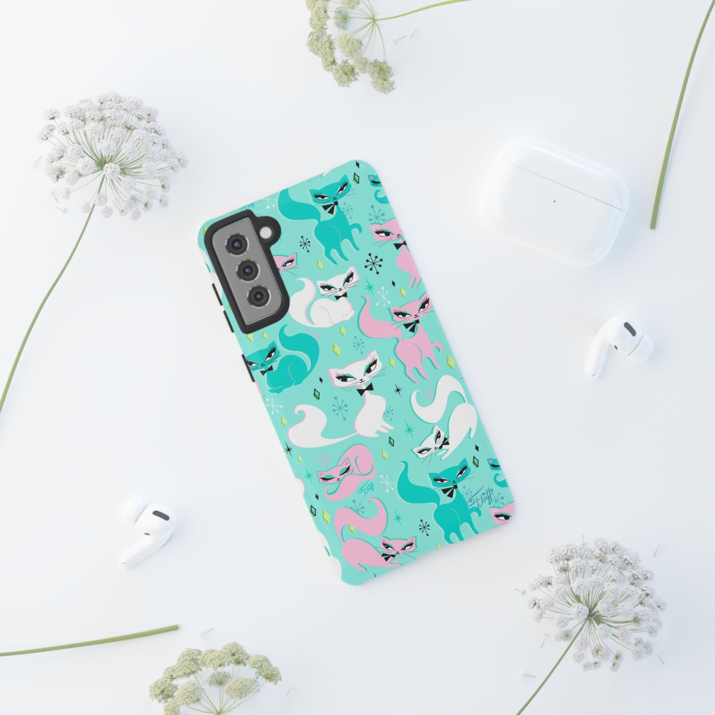 Swanky Kittens • Tough Phone Case