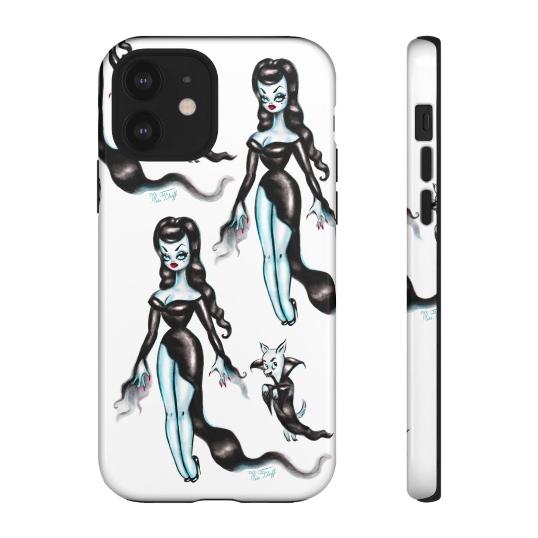 Vampira with Nosferachi • Tough Phone Case