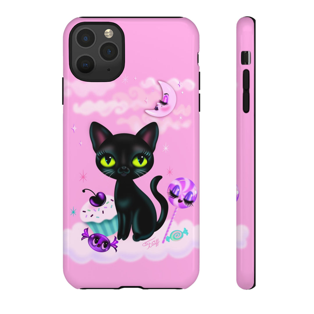 Vyolette in the Sky with Candies Pink • Tough Phone Case