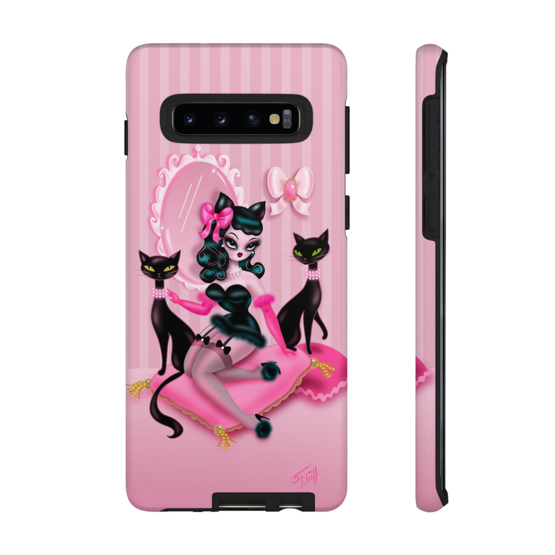 Kitten Boudoir Doll • Tough Phone Case