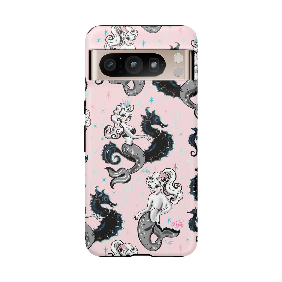 Pearla on Pink • Tough Phone Case