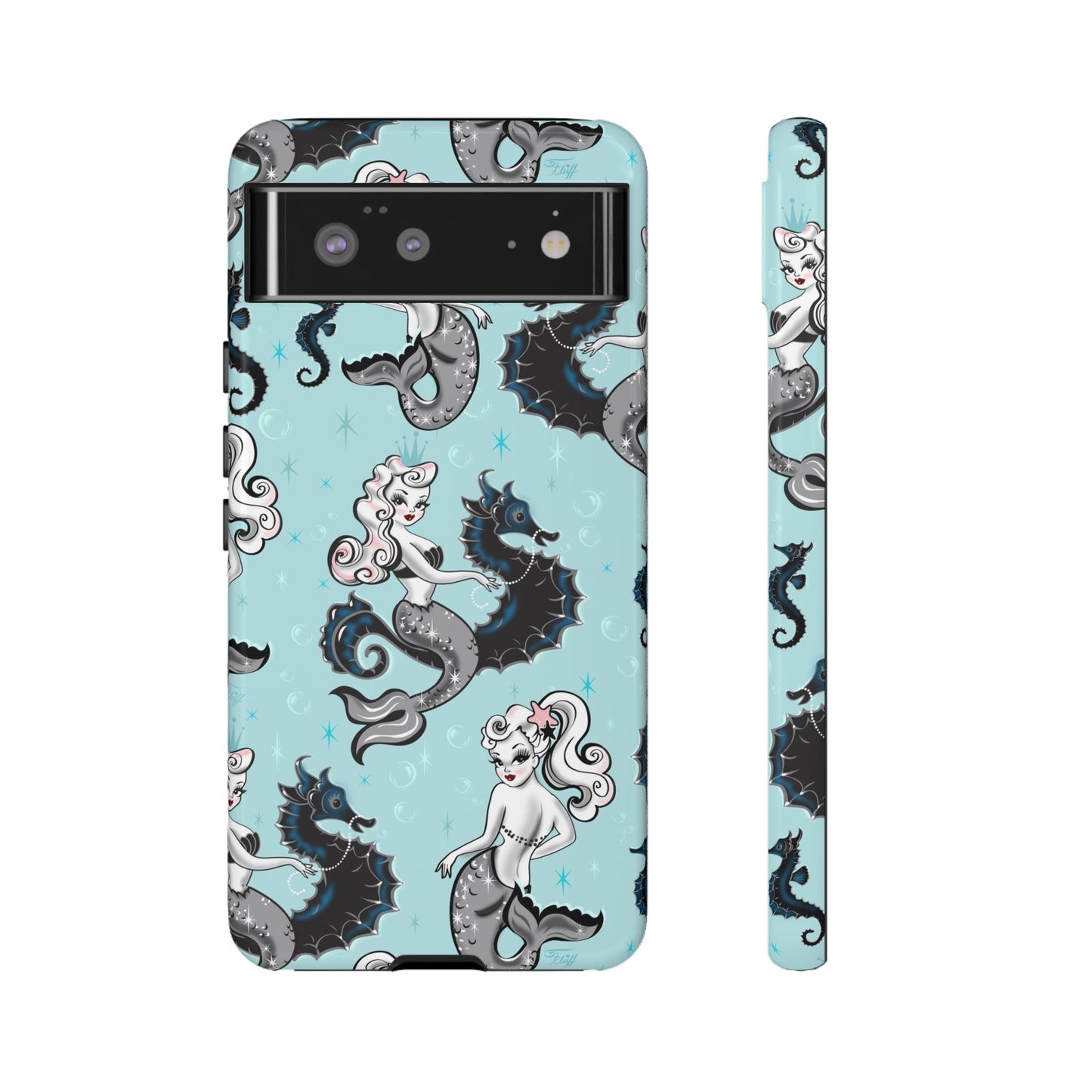 Pearla on Seafoam • Tough Phone Case