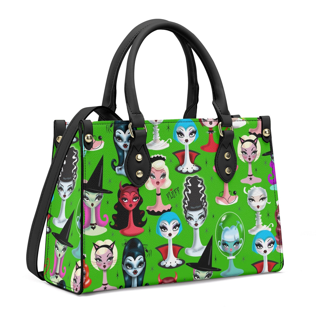 Spooky Dolls on Green • SPECIAL EDITION  Handbag