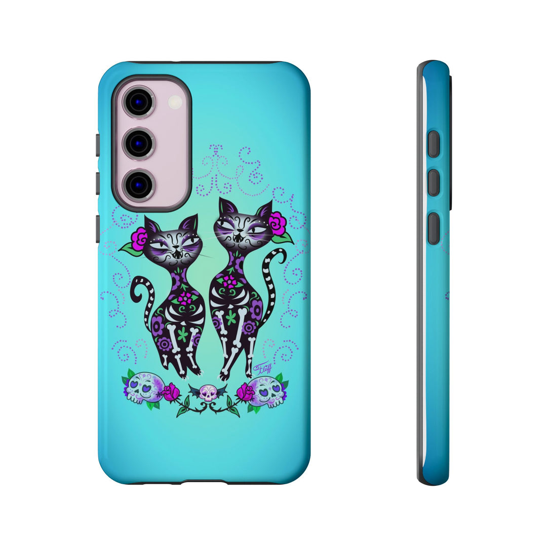 Sugar Skull Cats • Tough Phone Case