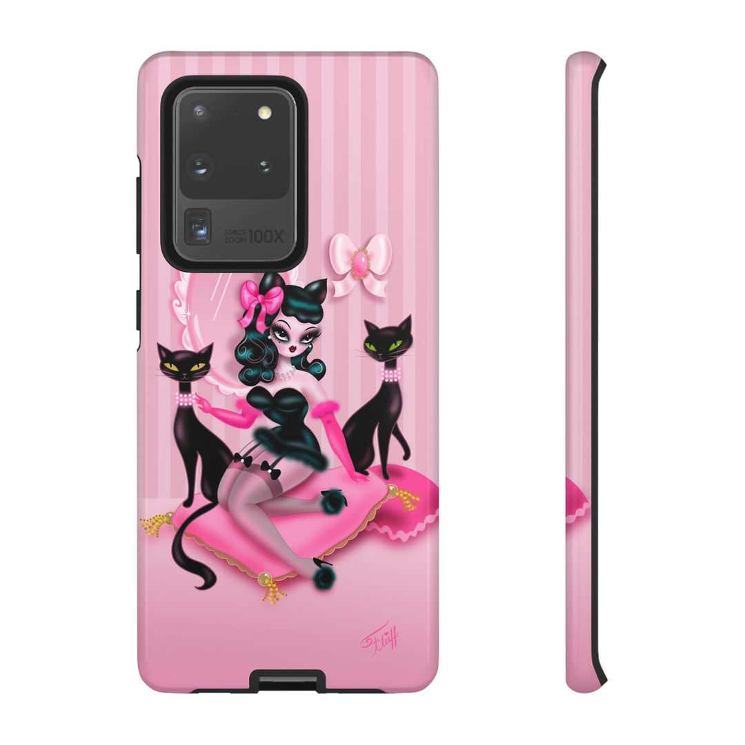 Kitten Boudoir Doll • Tough Phone Case