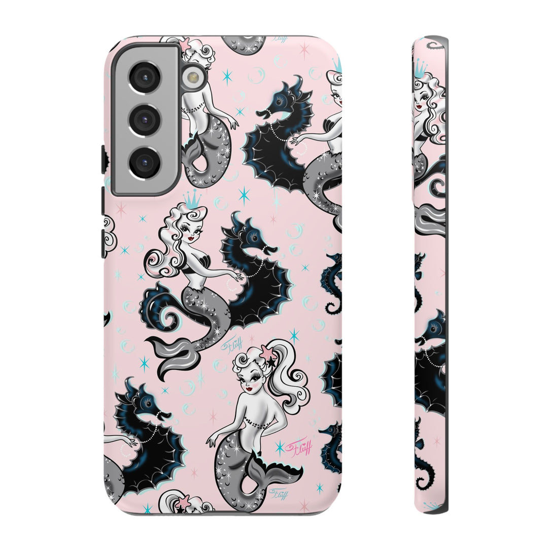 Pearla on Pink • Tough Phone Case