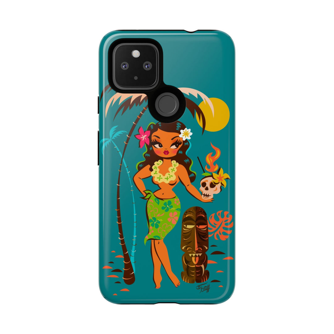 Tiki Temptress • With Skull Mug • Phone Case