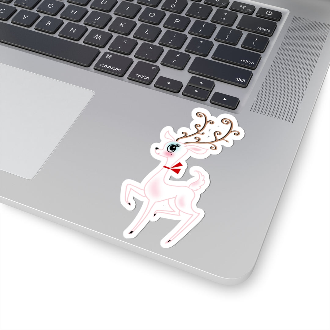 Christmas Reindeer • Kiss-Cut Sticker