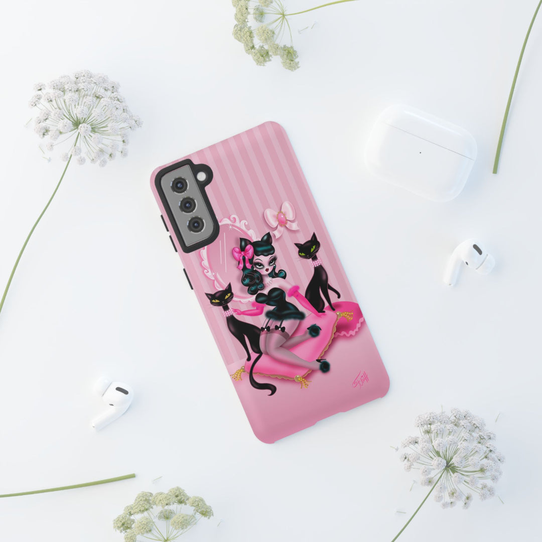 Kitten Boudoir Doll • Tough Phone Case