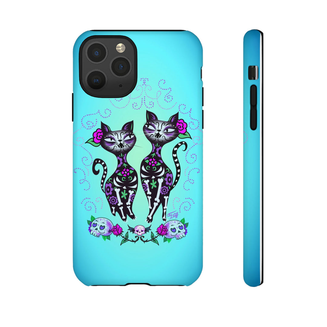 Sugar Skull Cats • Tough Phone Case