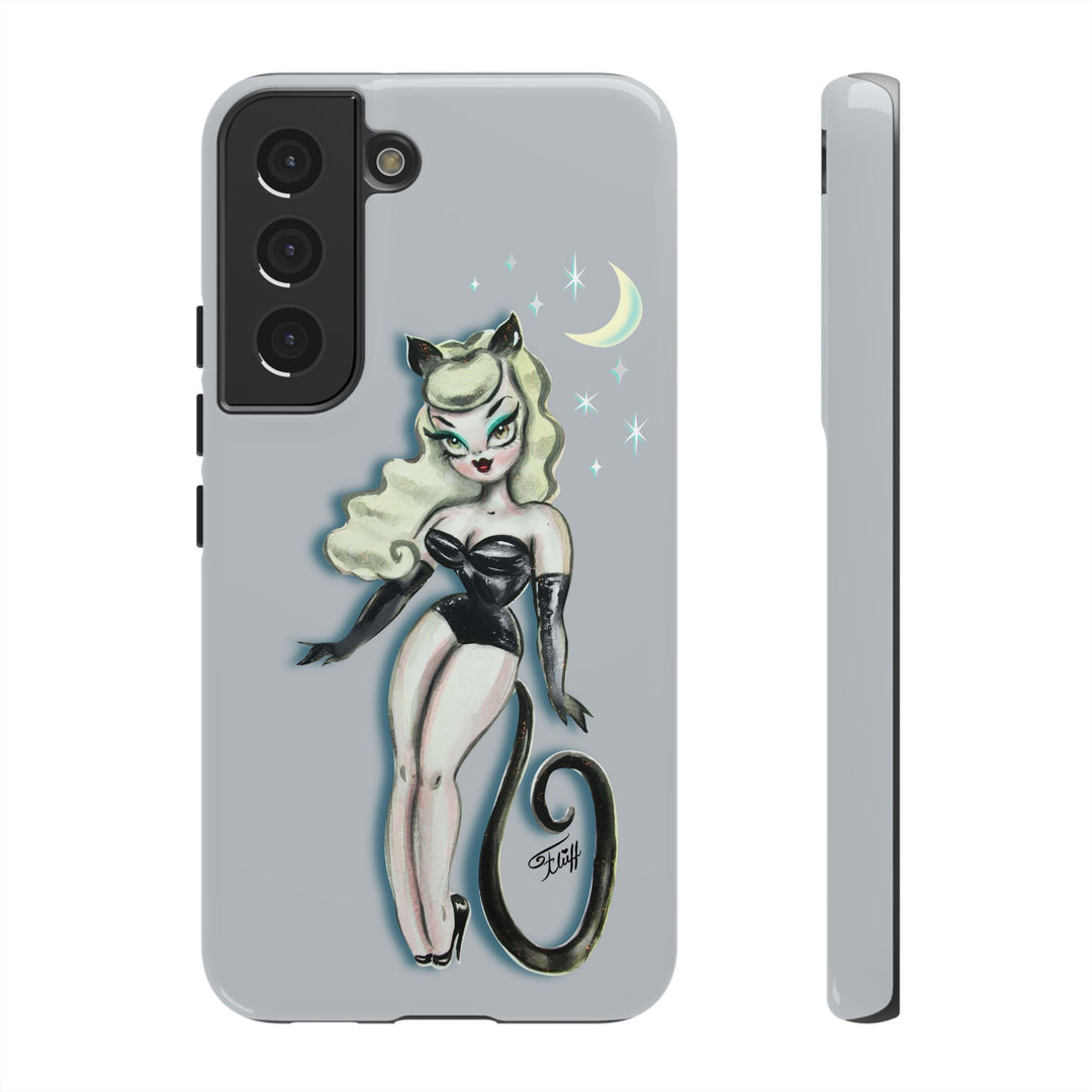 Blonde Cat Girl • Tough Phone Case