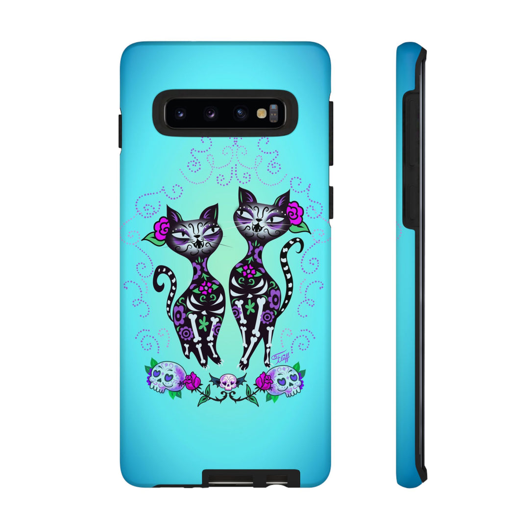 Sugar Skull Cats • Tough Phone Case