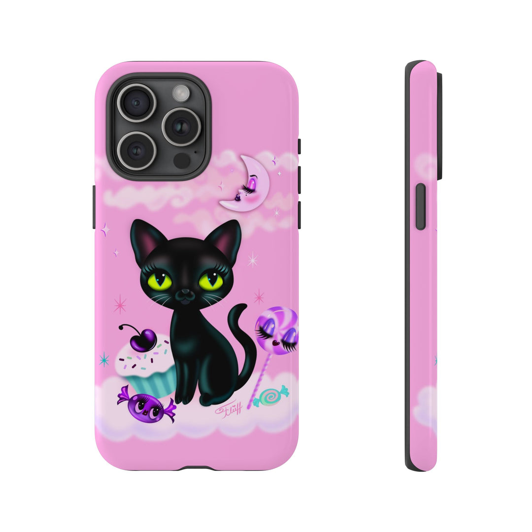 Vyolette in the Sky with Candies Pink • Tough Phone Case