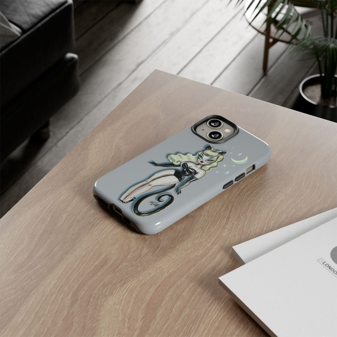 Blonde Cat Girl • Tough Phone Case
