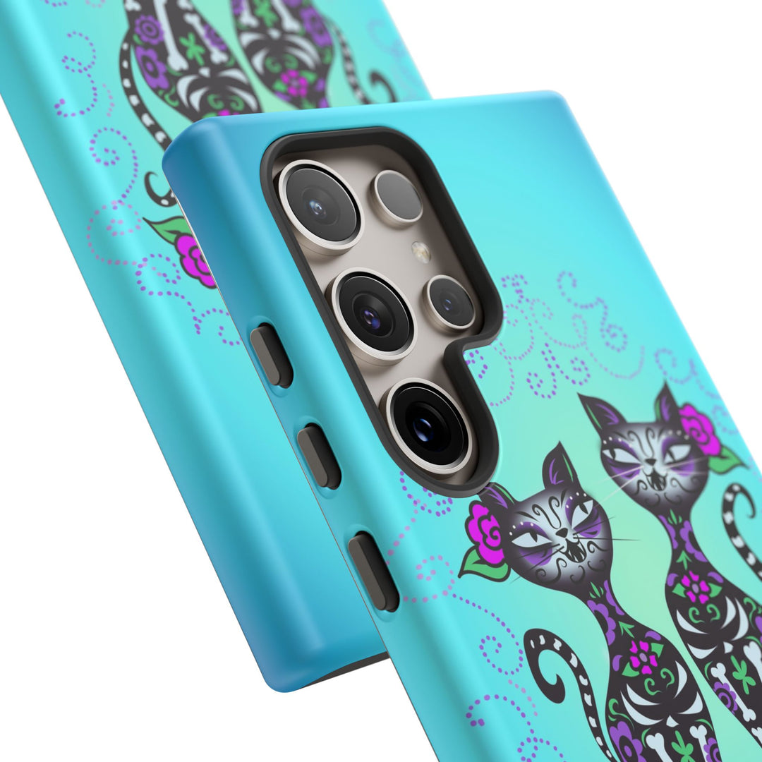 Sugar Skull Cats • Tough Phone Case