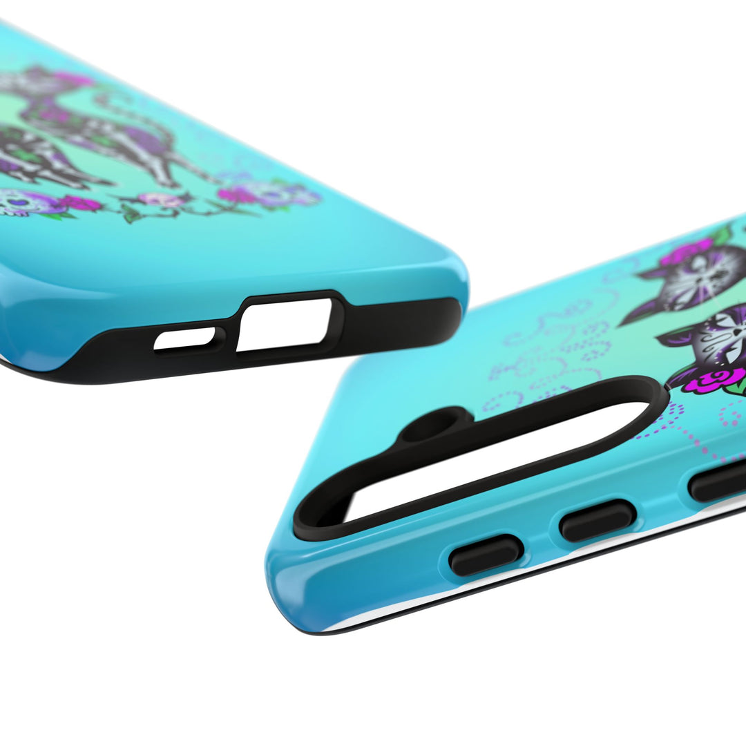 Sugar Skull Cats • Tough Phone Case