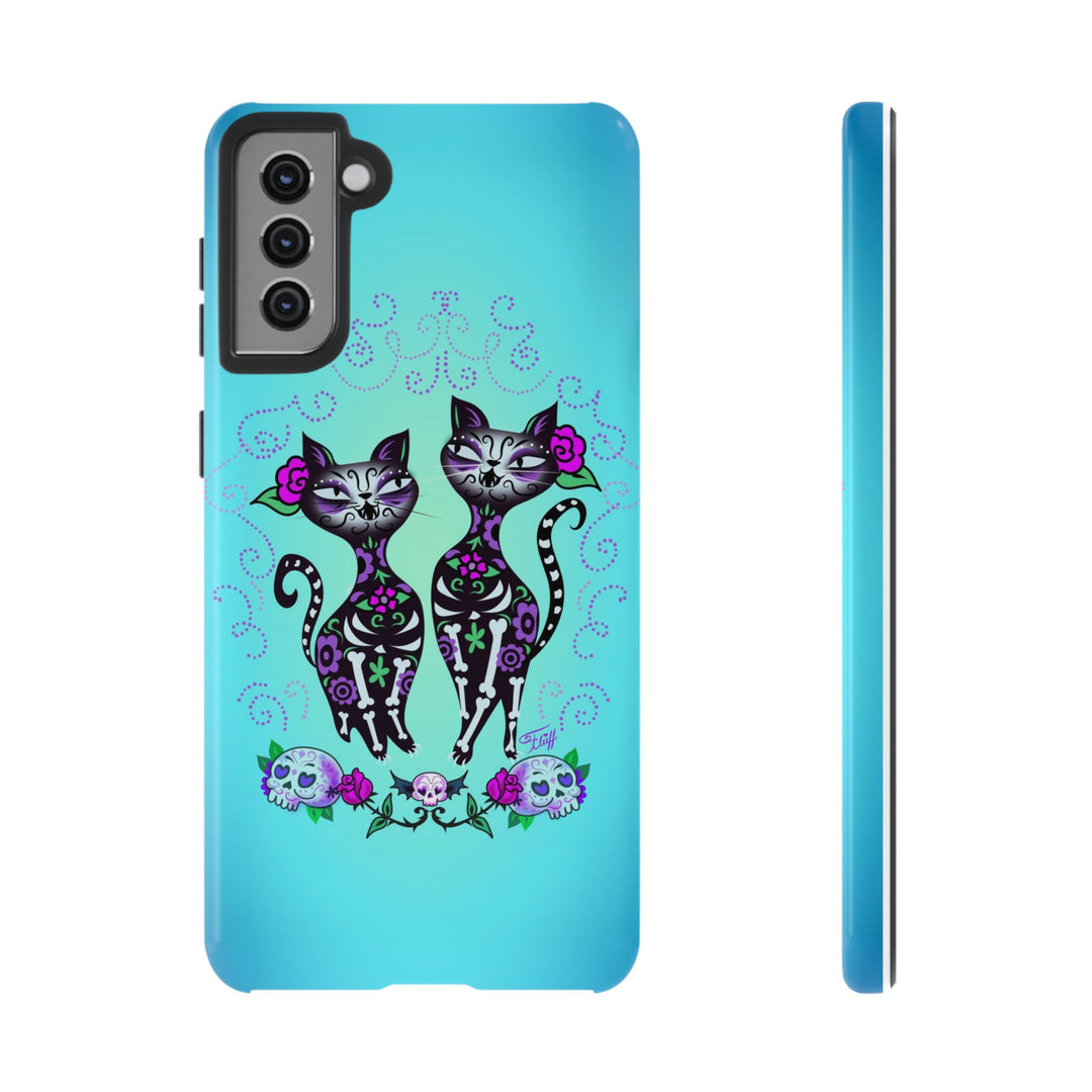 Sugar Skull Cats • Tough Phone Case