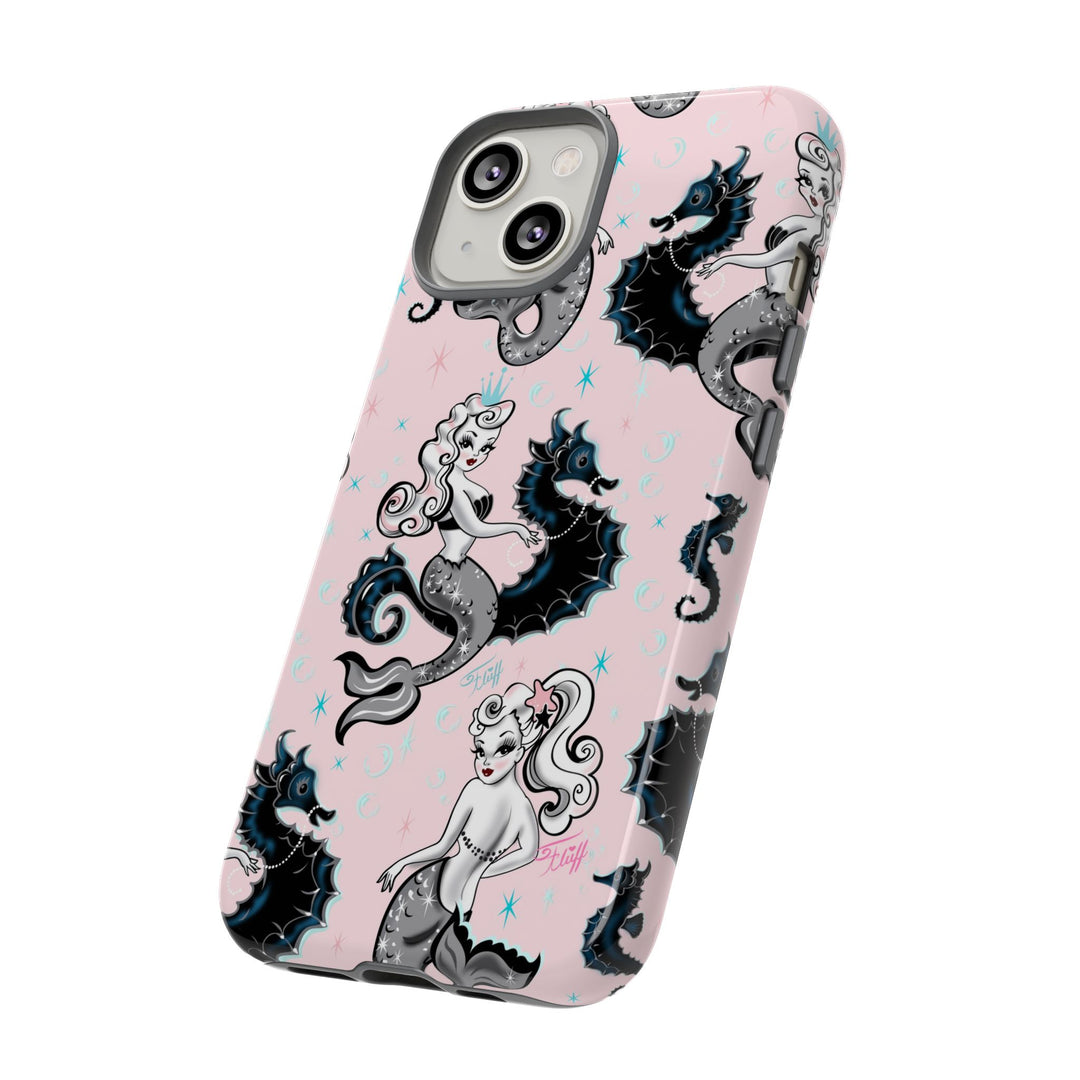 Pearla on Pink • Tough Phone Case