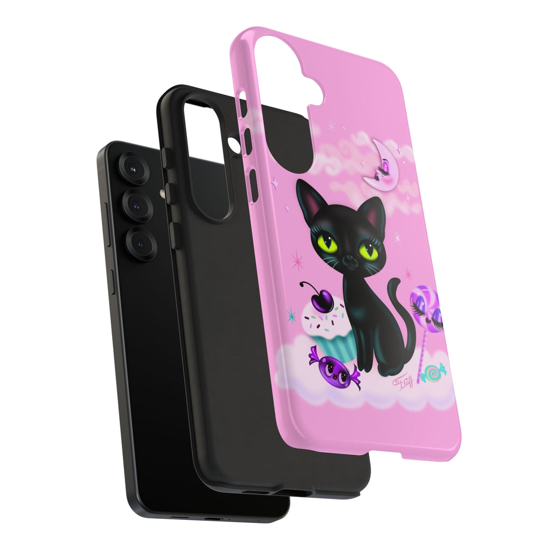 Vyolette in the Sky with Candies Pink • Tough Phone Case