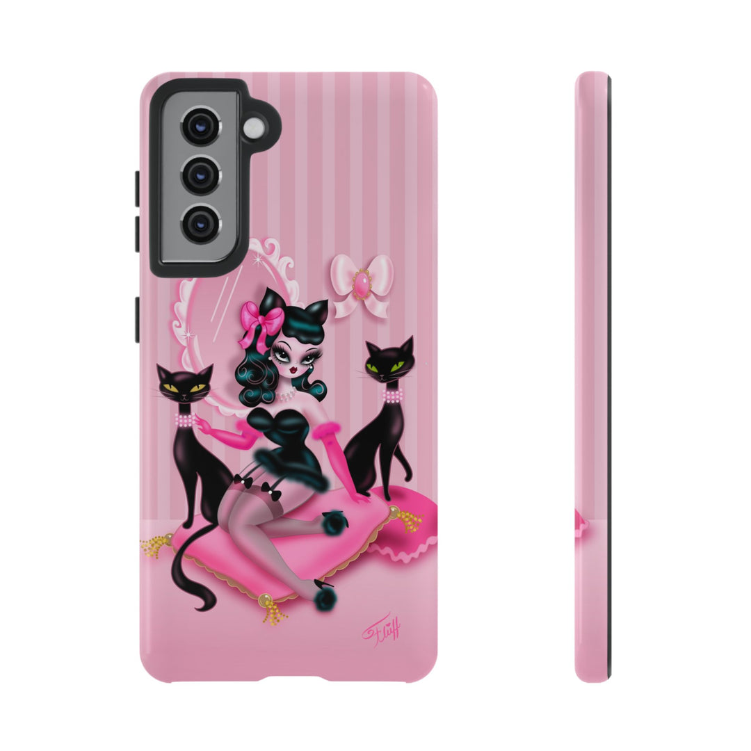 Kitten Boudoir Doll • Tough Phone Case