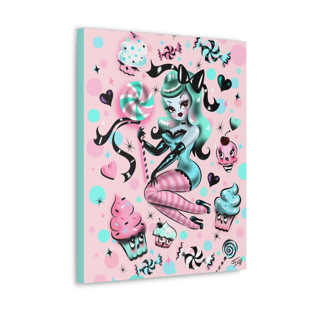 Mint Sugar Doll • Canvas Gallery Wrap