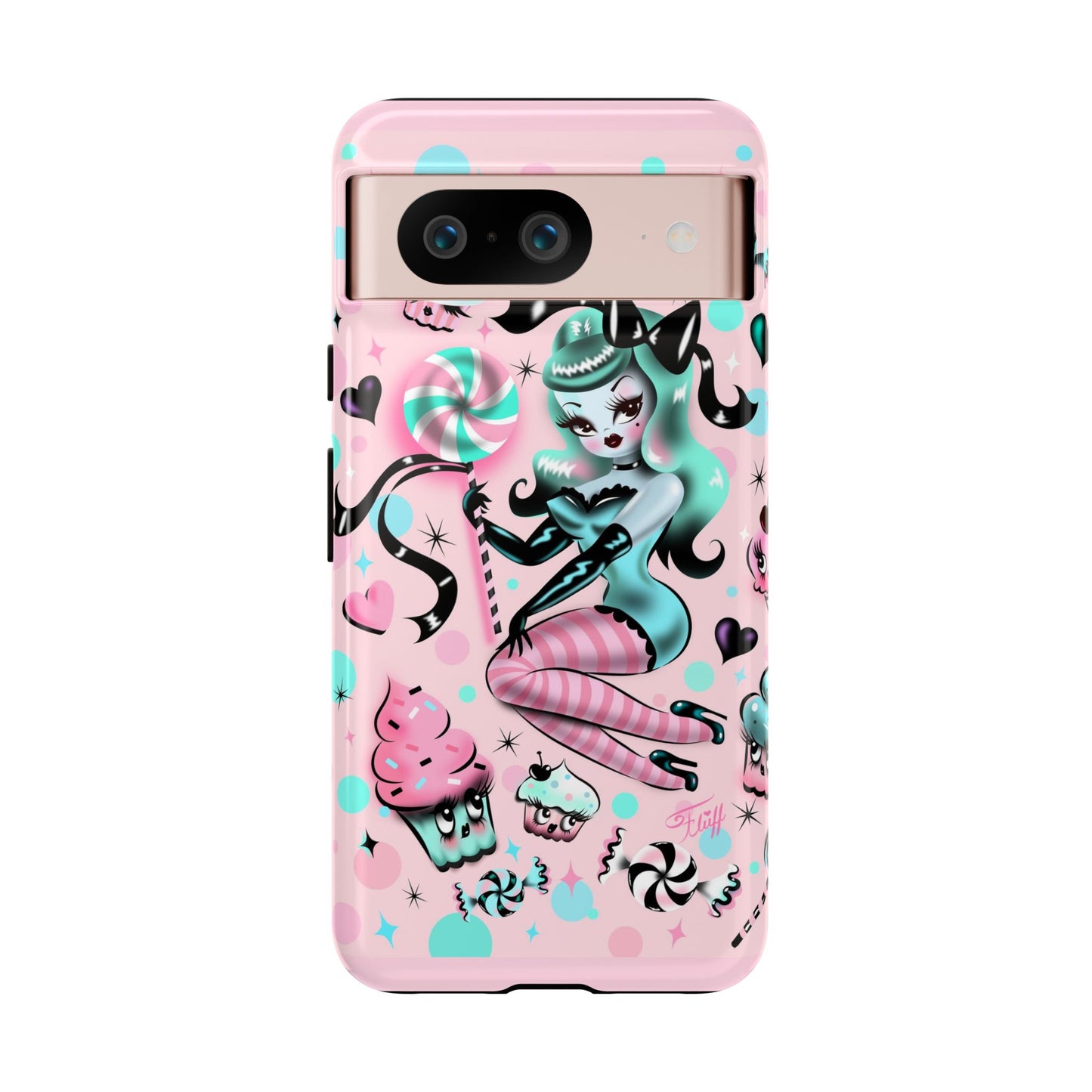 Mint Sugar Pinup • Tough Phone Case