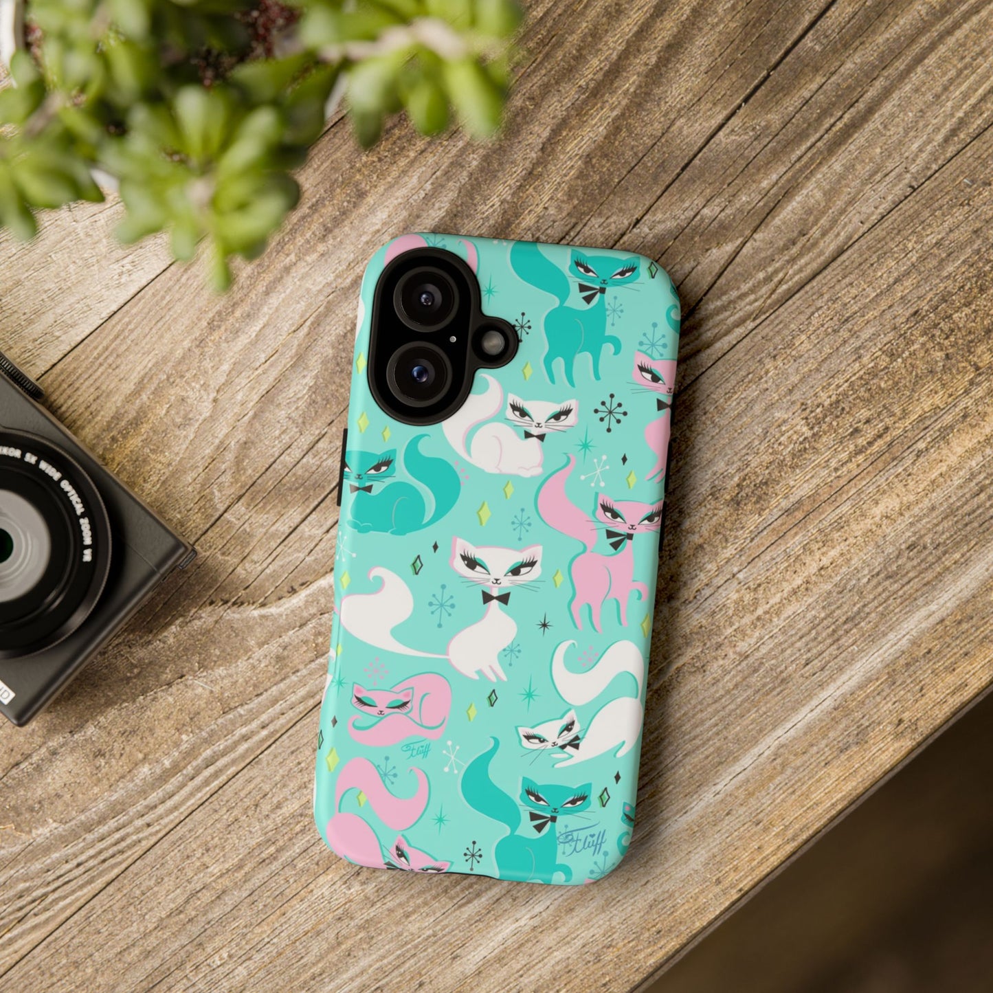 Swanky Kittens • Tough Phone Case