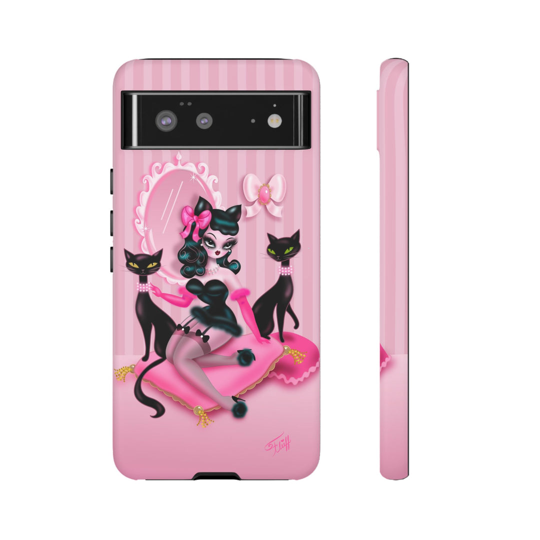 Kitten Boudoir Doll • Tough Phone Case