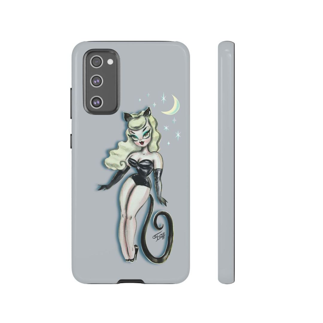 Blonde Cat Girl • Tough Phone Case