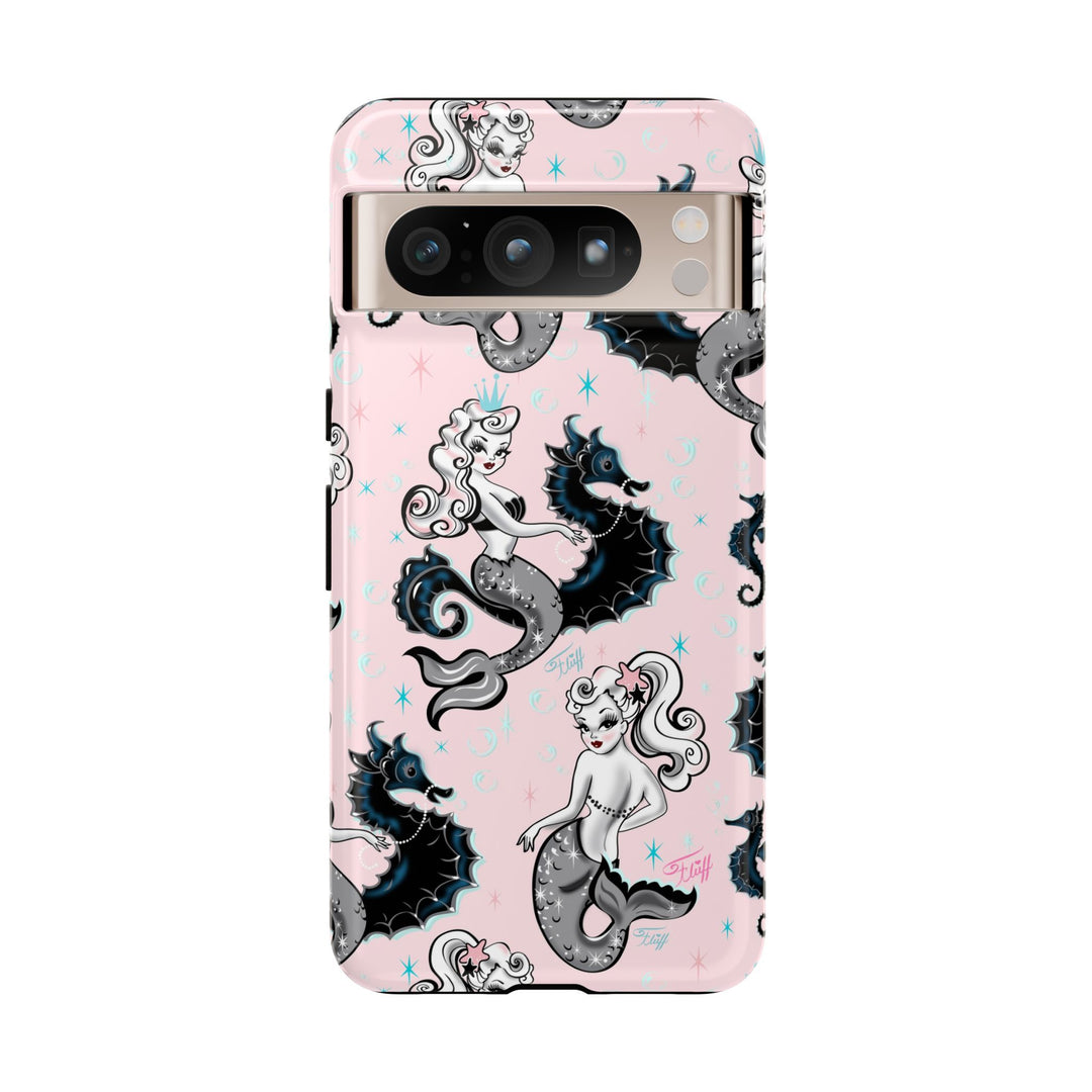 Pearla on Pink • Tough Phone Case