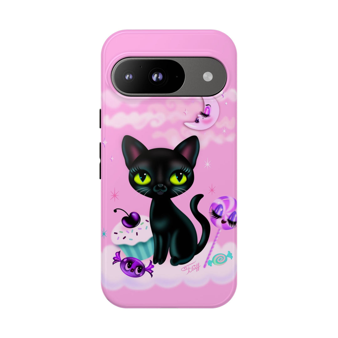 Vyolette in the Sky with Candies Pink • Tough Phone Case