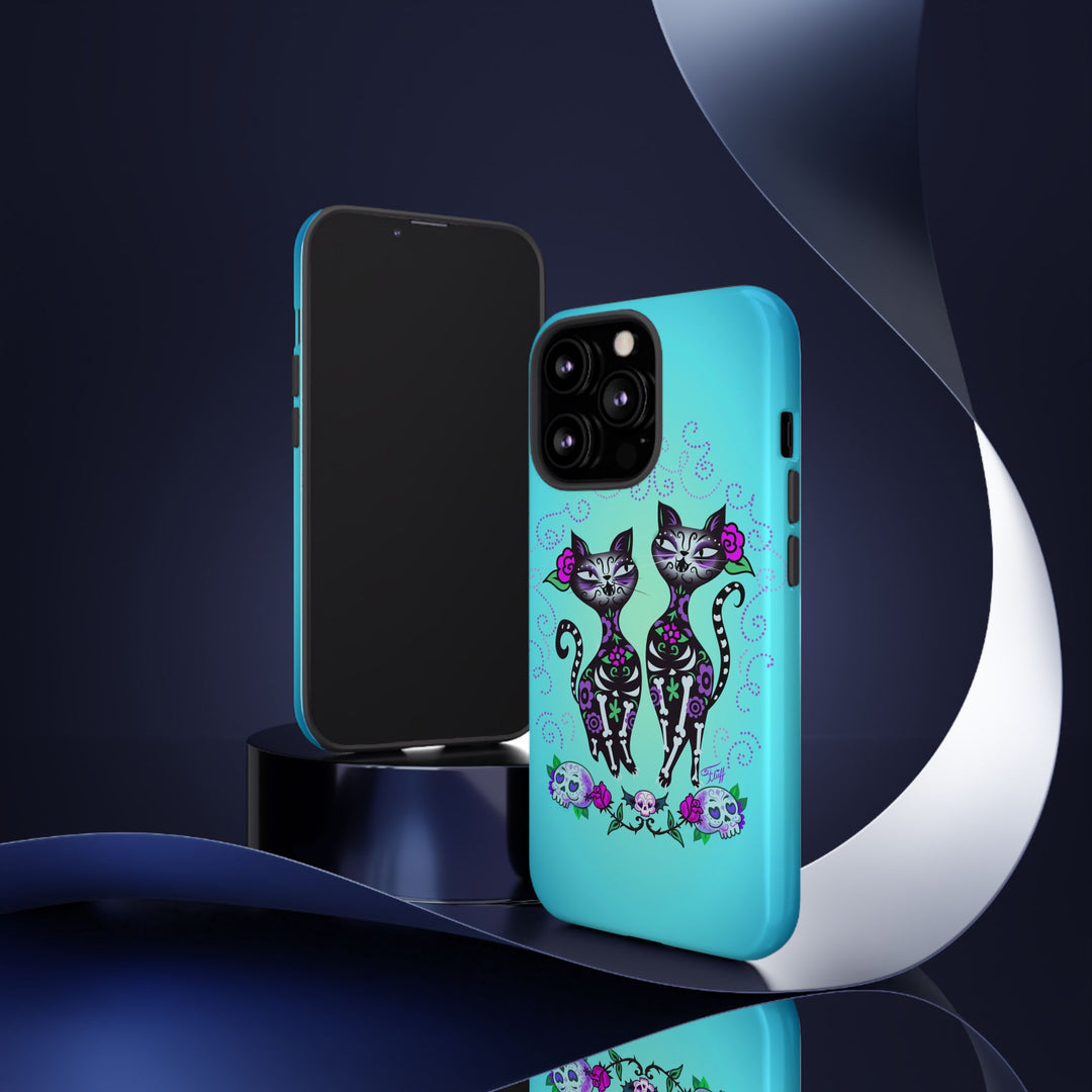 Sugar Skull Cats • Tough Phone Case