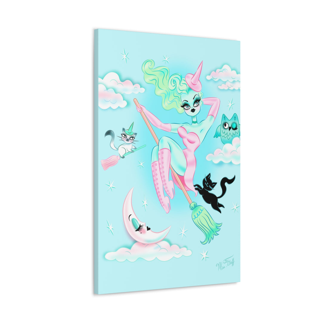 Pink Witch • Canvas Gallery Wrap