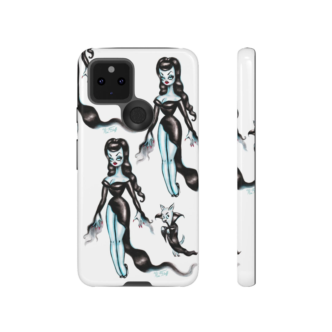 Vampira with Nosferachi • Tough Phone Case