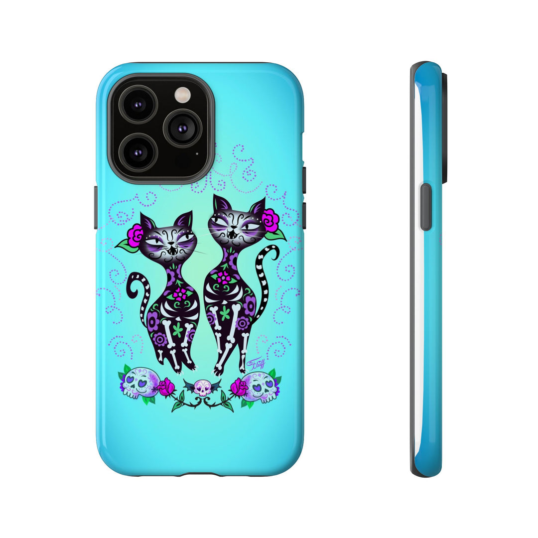 Sugar Skull Cats • Tough Phone Case