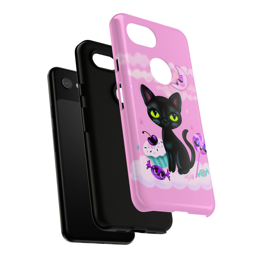 Vyolette in the Sky with Candies Pink • Tough Phone Case