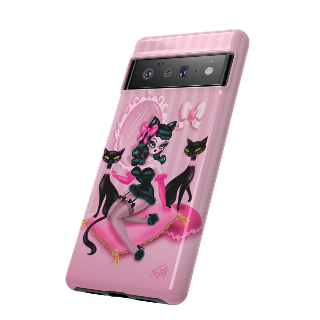 Kitten Boudoir Doll • Tough Phone Case