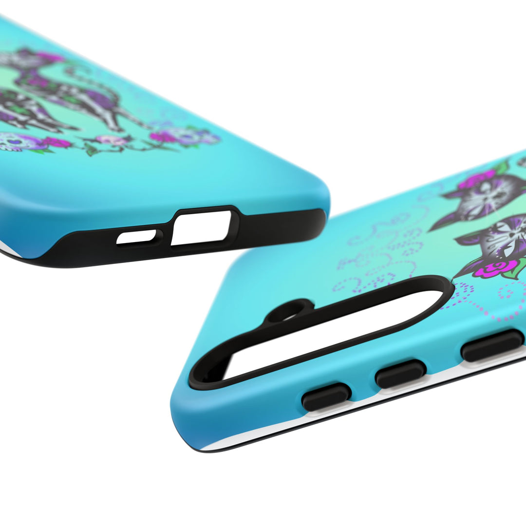 Sugar Skull Cats • Tough Phone Case