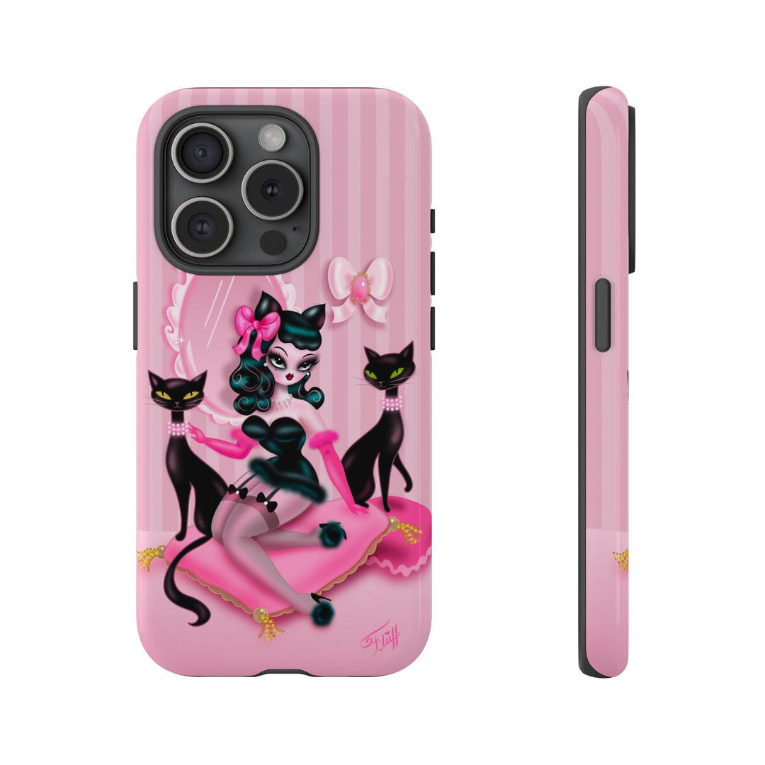 Kitten Boudoir Doll • Tough Phone Case