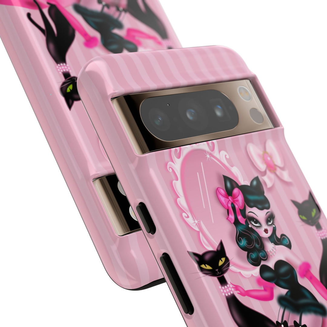 Kitten Boudoir Doll • Tough Phone Case